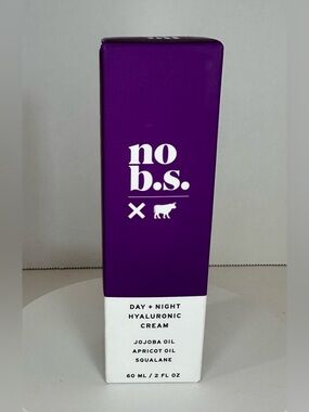 NEW no b.s. Day + Night Hyaluronic Cream 2 fl. oz.